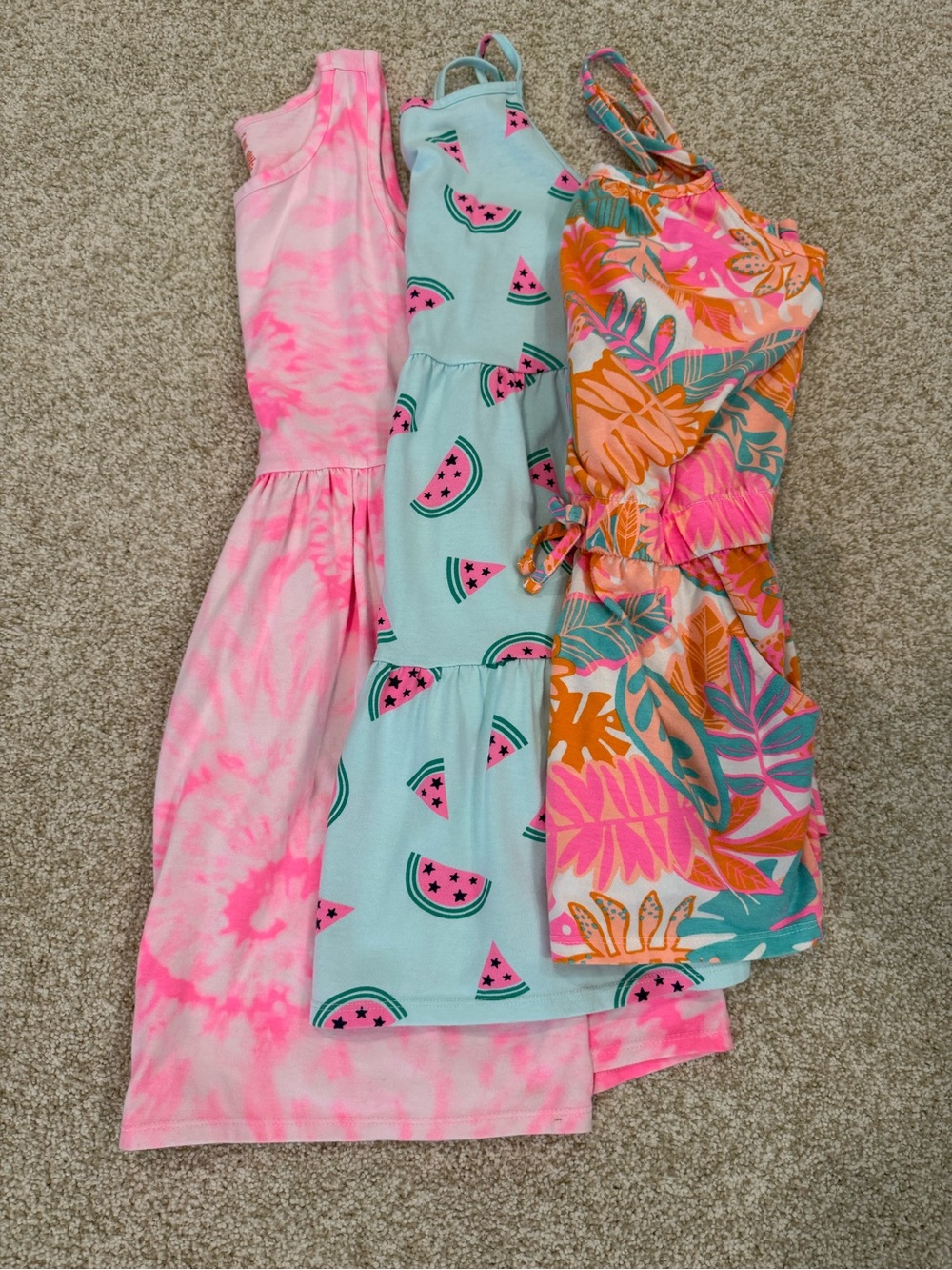 Back 2 School Bundle- 2 sun dresses & 1 Romper